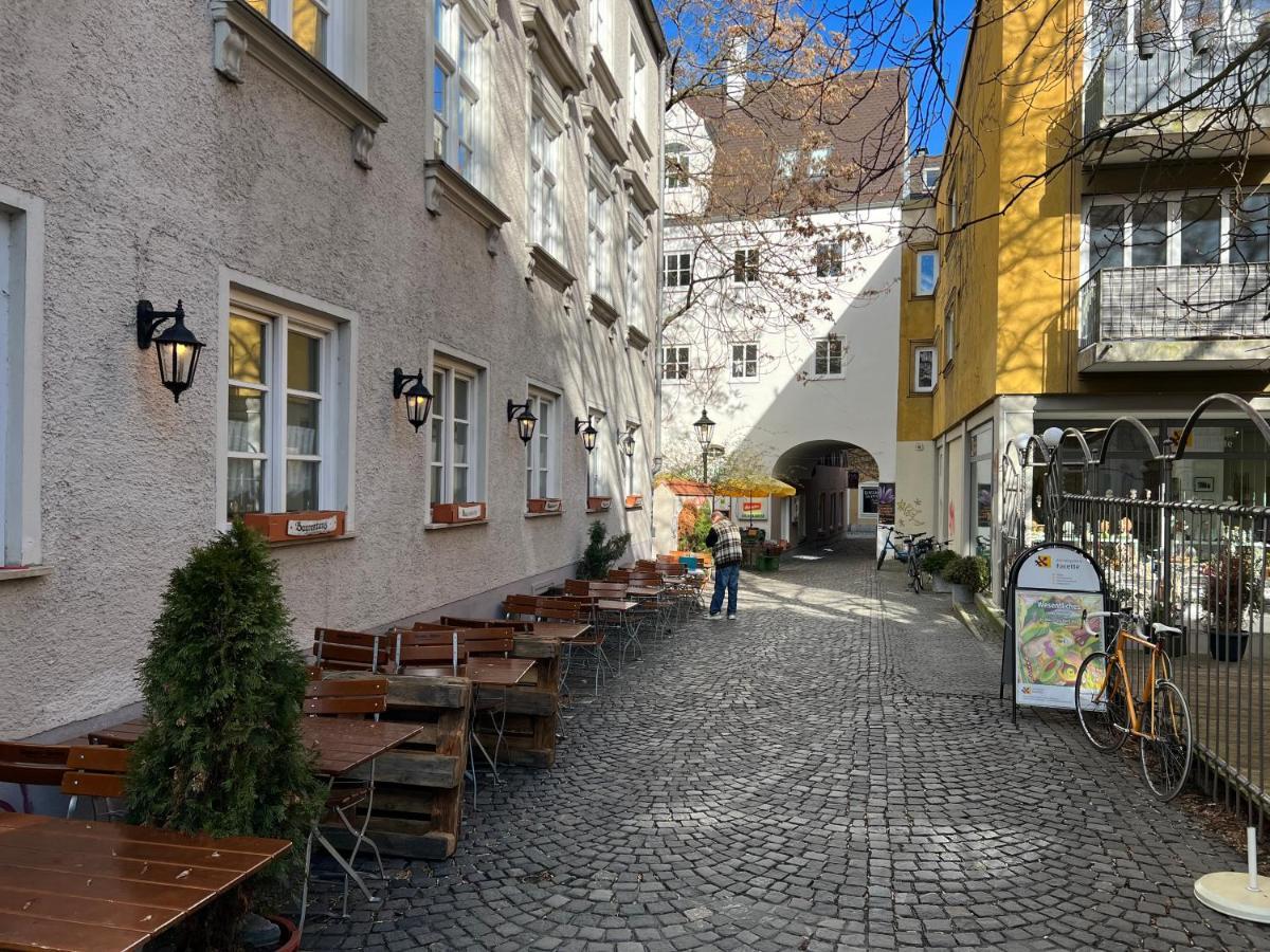 Altstadtjuwel Liboria Daire Augsburg Dış mekan fotoğraf